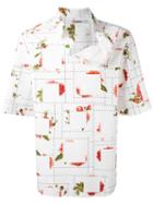 Chalayan Strayed Neckline T-shirt, Men's, Size: 48, Pink/purple, Cotton