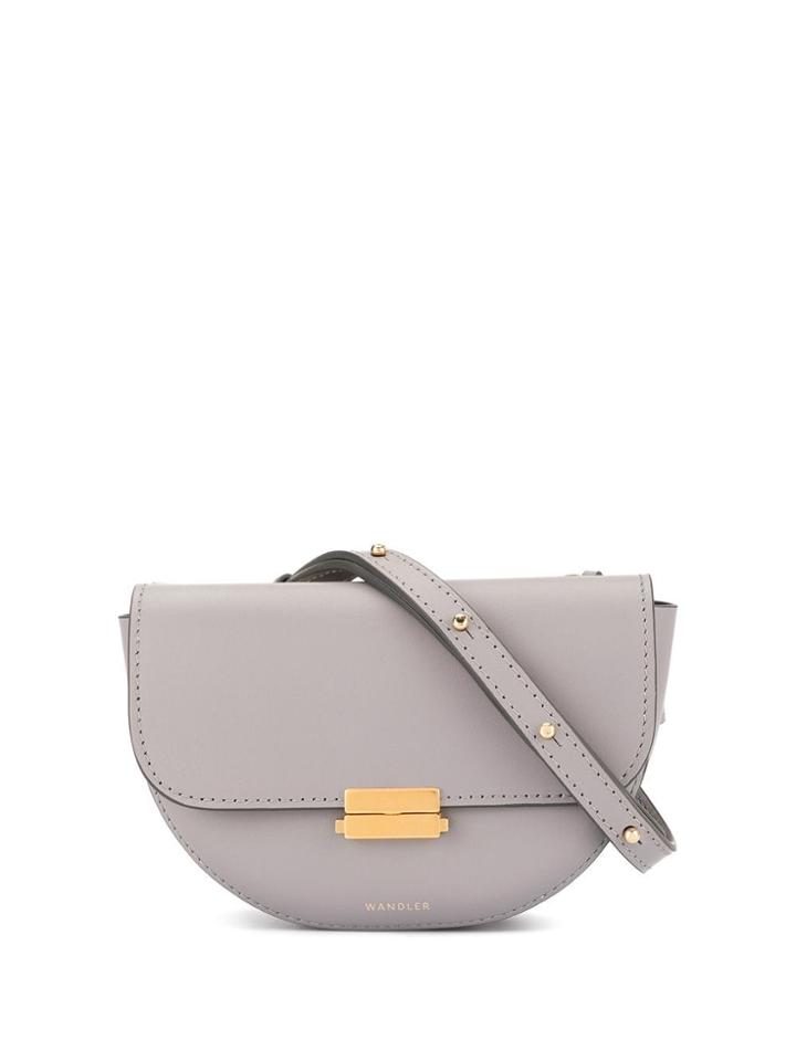 Wandler Small Anna Buckle Belt Bag - Grey