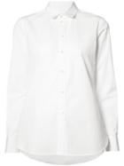 Saint Laurent - Long-sleeved Shirt - Women - Cotton - 40, White, Cotton