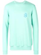 Howlin' - Keep On Smilin' Sweatshirt - Men - Cotton - M, Green, Cotton