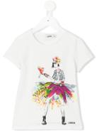 Junior Gaultier - Printed T-shirt - Kids - Cotton/spandex/elastane - 5 Yrs, White