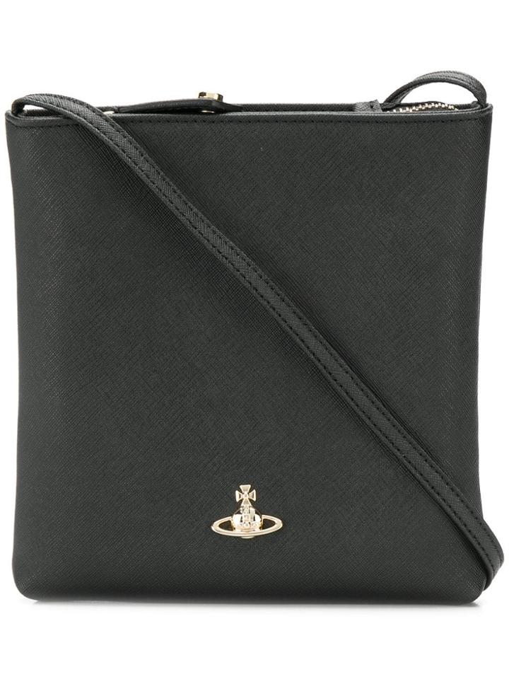 Vivienne Westwood Victoria Square Crossbody Bag - Black