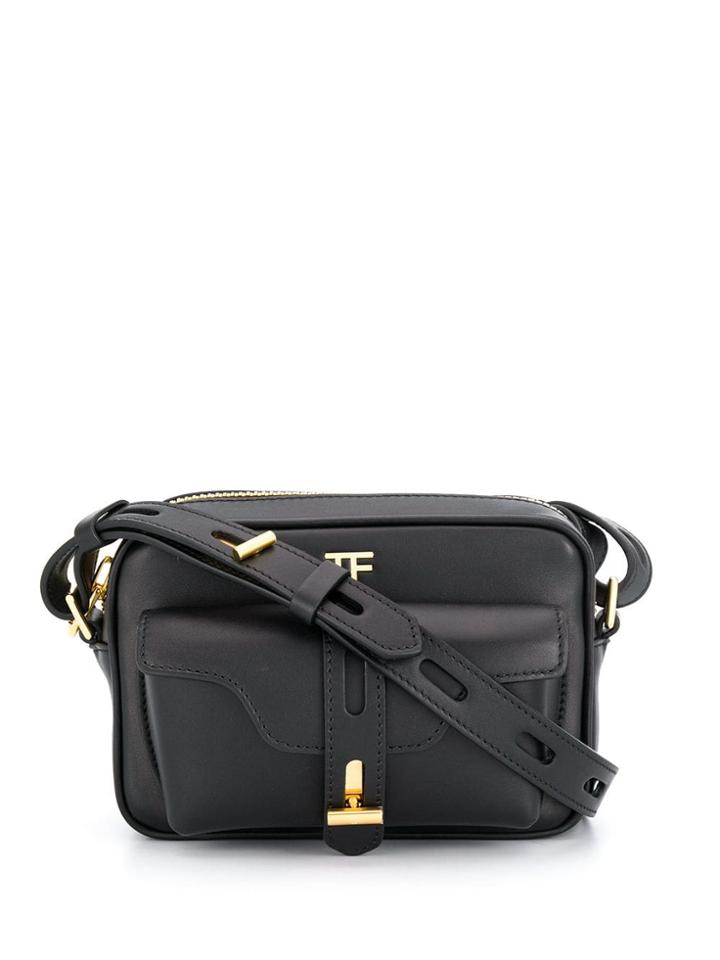 Tom Ford T-twist Shoulder Bag - Black