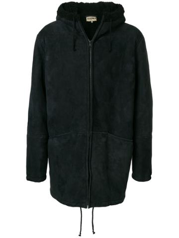 Yeezy Smooth Shearling Coat - Black