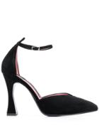 Les Petits Joueurs Pointed Toe Pumps - Black