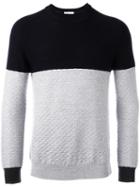 Paolo Pecora Round Neck Jumper, Men's, Size: Small, Blue, Virgin Wool