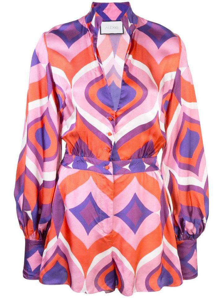 Alexis Siven Romper - Pink