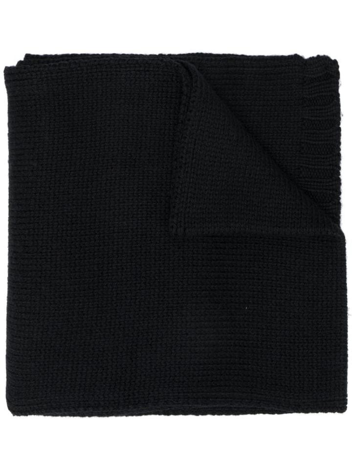 Philosophy Di Lorenzo Serafini Lucky You Sprayed Print Scarf - Black