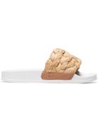 Robert Clergerie Walter Braided Raffia Sandals - White