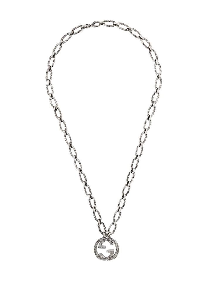 Gucci Interlocking G Necklace - Silver