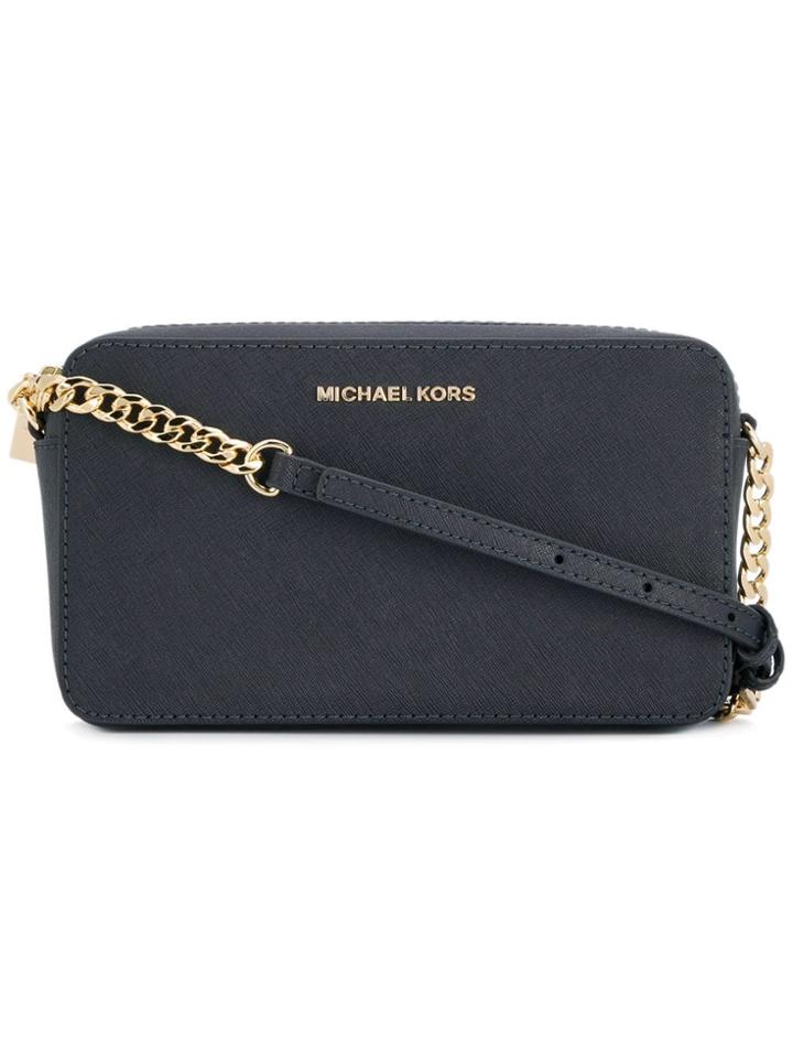 Michael Michael Kors Jet Set Travel Medium Crossbody - Blue