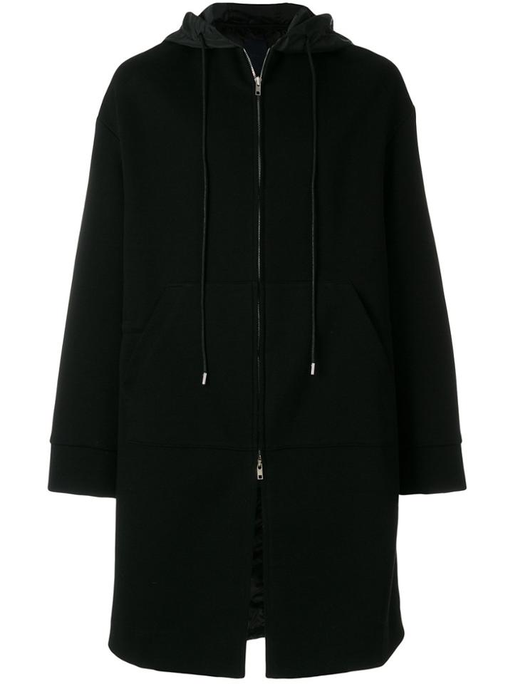 Juun.j Hooded Parka - Black