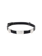 Versus Embellished Choker Necklace - Black