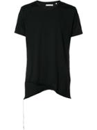 Private Stock V-shaped Hem T-shirt - Black