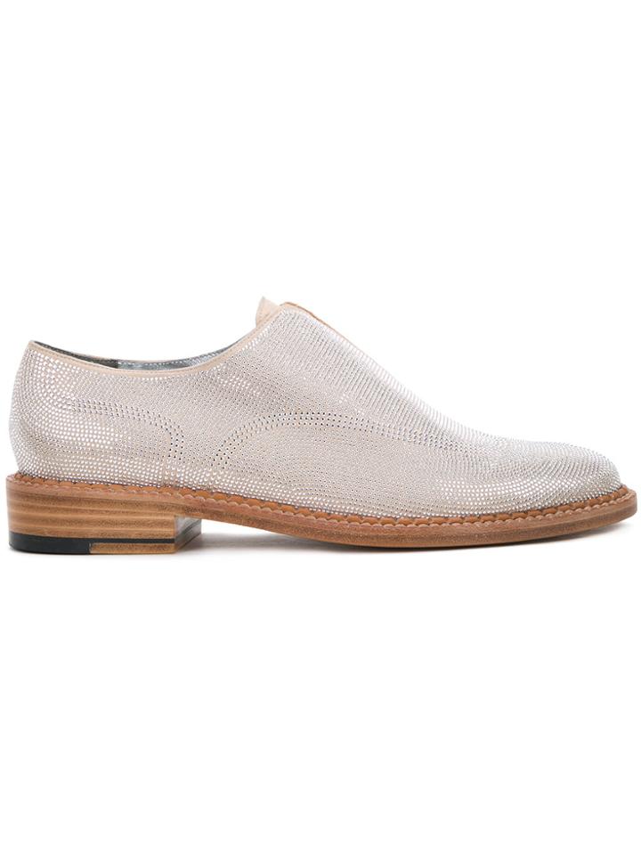 Robert Clergerie Jine Loafers - Metallic