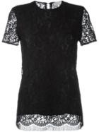 Victoria Beckham Lace Shortsleeved Top