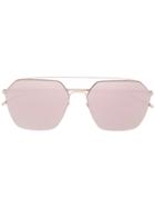 Mykita Aviator-shaped Sunglasses - Metallic
