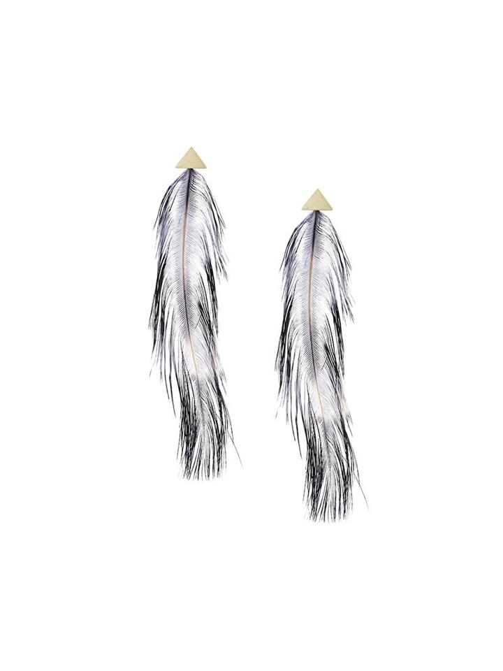 Forte Forte Feather Earrings
