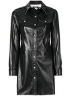 Calvin Klein 205w39nyc Longsleeved Shirt Dress - Black