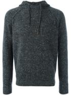 Brunello Cucinelli Melange Knit Hoodie - Grey