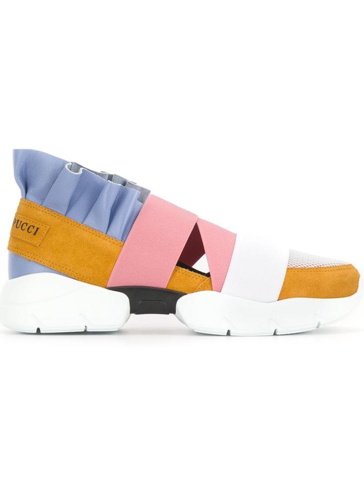 Emilio Pucci City Up Sneakers - Blue