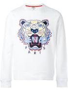 Kenzo 'tiger' Sweatshirt, Men's, Size: Large, White, Cotton