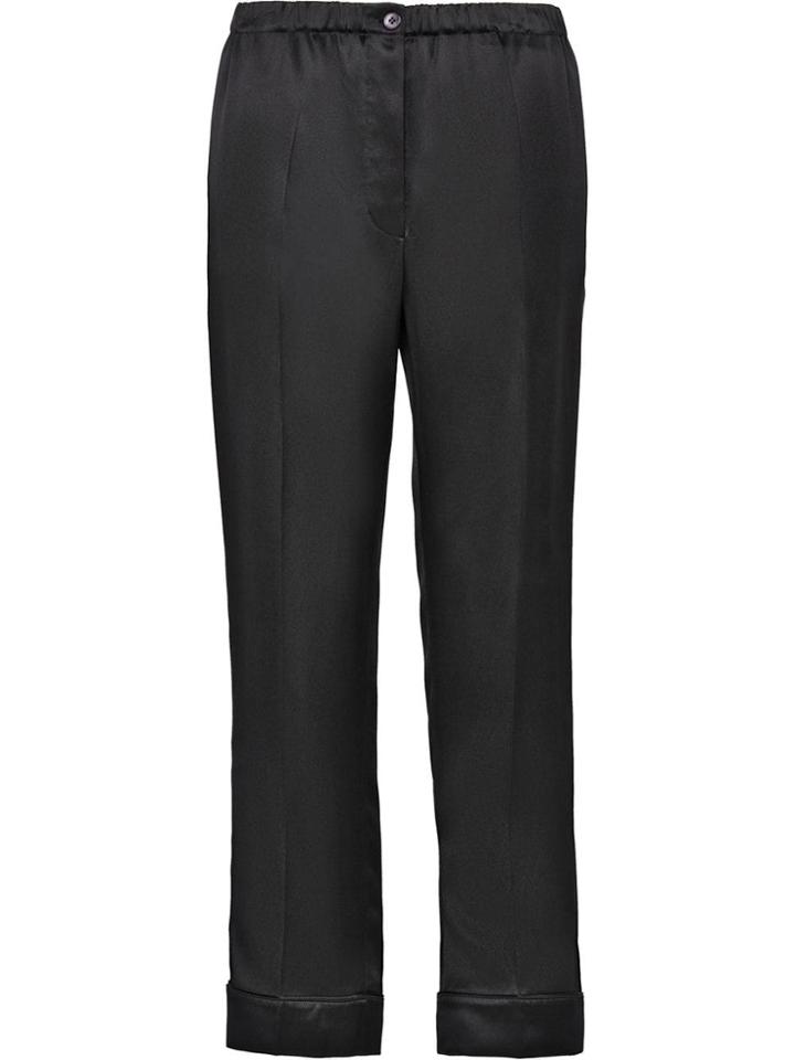 Prada Satin Pajama Pants - Black