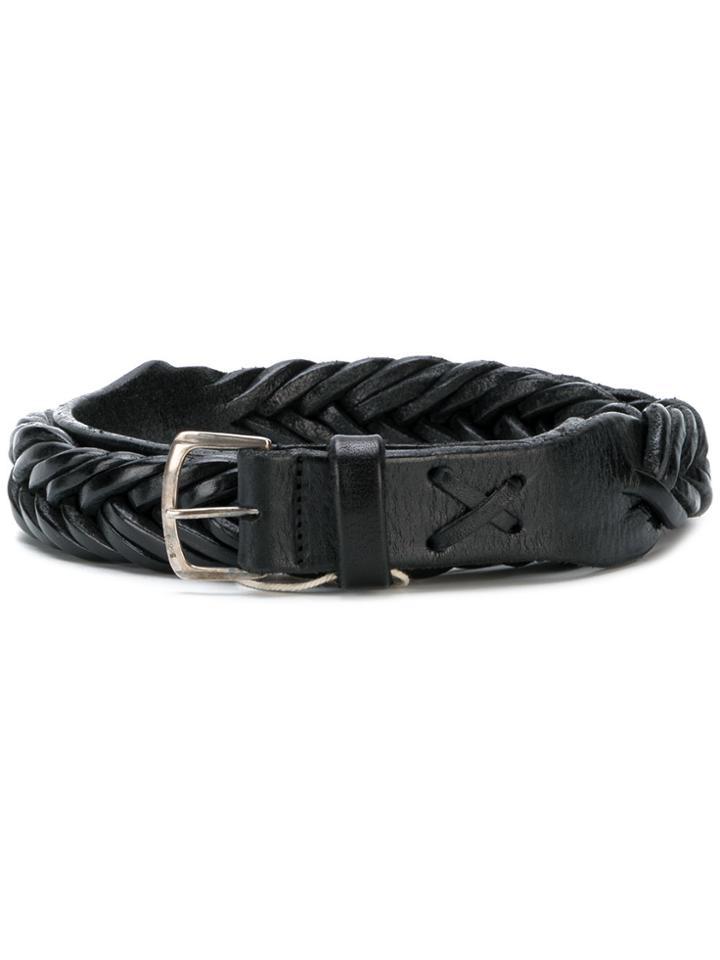 Golden Goose Deluxe Brand Woven Belt - Black