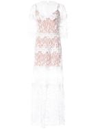 For Love And Lemons Lace Layered Dress - White