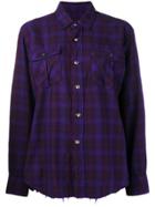 Department 5 Classic Plaid Shirt - Pink & Purple