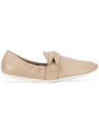 Mercedes Castillo Elasticised Loafers - Brown