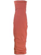 Rick Owens Strapless Gown - Orange