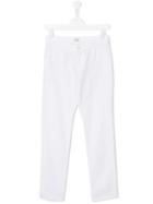 Armani Junior Casual Trousers, Boy's, Size: 16 Yrs, White