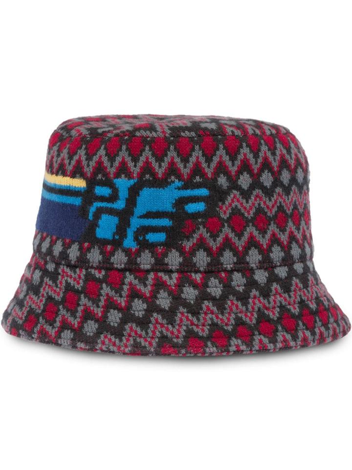 Prada Wool Hat - Red