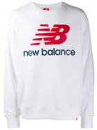 New Balance Logo Sweatshirt - White