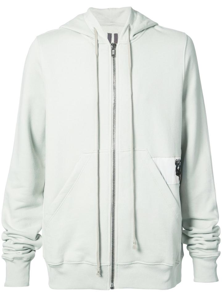 Rick Owens Drkshdw - Jason Hoodie - Men - Cotton - S, Green, Cotton