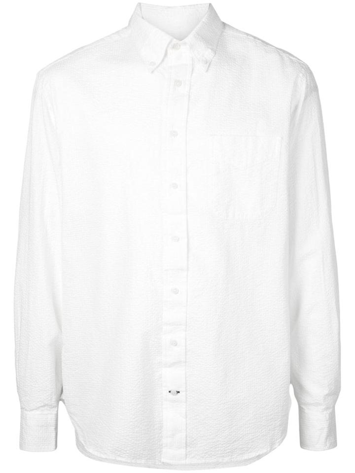 Gitman Vintage Seersucker Shirt - White