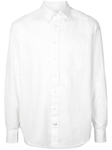 Gitman Vintage Seersucker Shirt - White