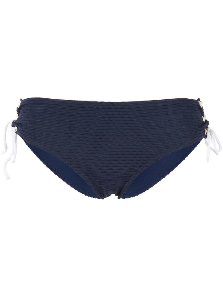 Heidi Klein Carlisle Bikini Bottoms - Blue