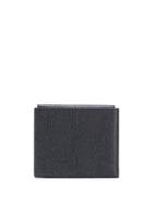 Thom Browne Tri-colour Striped Wallet - Black