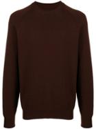 Batoner Funnel Neck Jumper - Brown