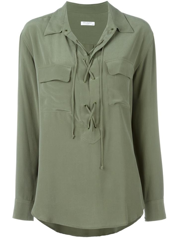 Equipment Drawstring Blouse