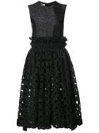 Jourden Shimmer Cocktail Dress - Black