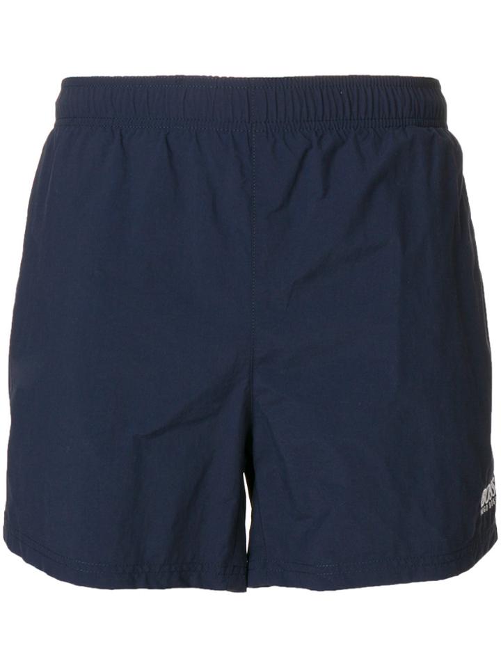 Boss Hugo Boss Logo Swim Shorts - Blue