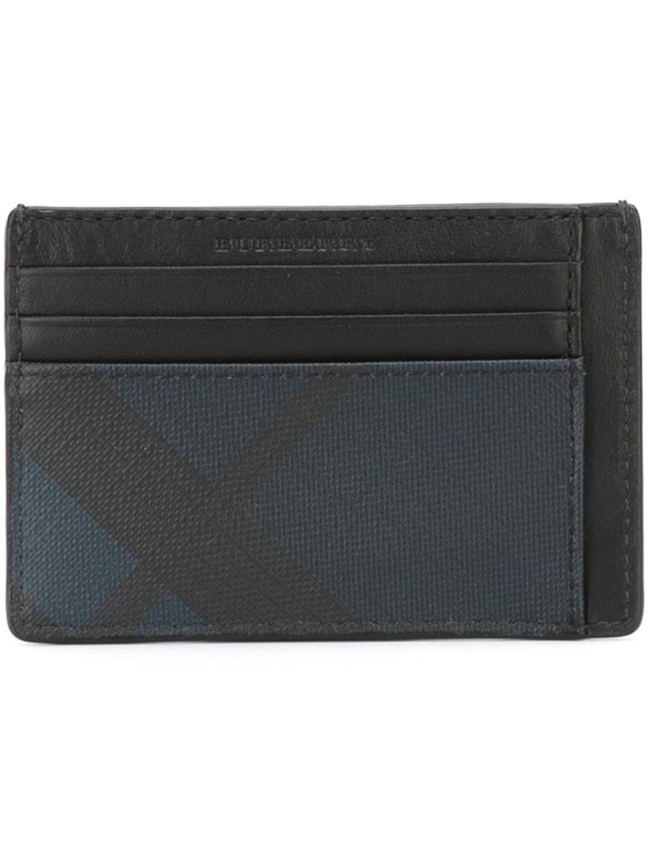 Burberry London Check Card Case - Black
