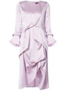 Sies Marjan Noemi Long Sleeve Dress - Pink