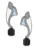 Camila Klein Enamelled Drop Earrings - Metallic