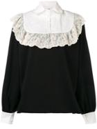 Seen Shirt-detail Sweatshirt - Black