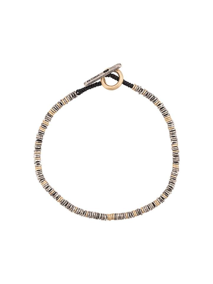 M. Cohen Barcode Bracelet - Gold