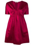 Prada Vintage Short-sleeve Flared Dress - Pink